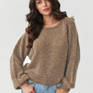 Jumper model 217384 Makadamia